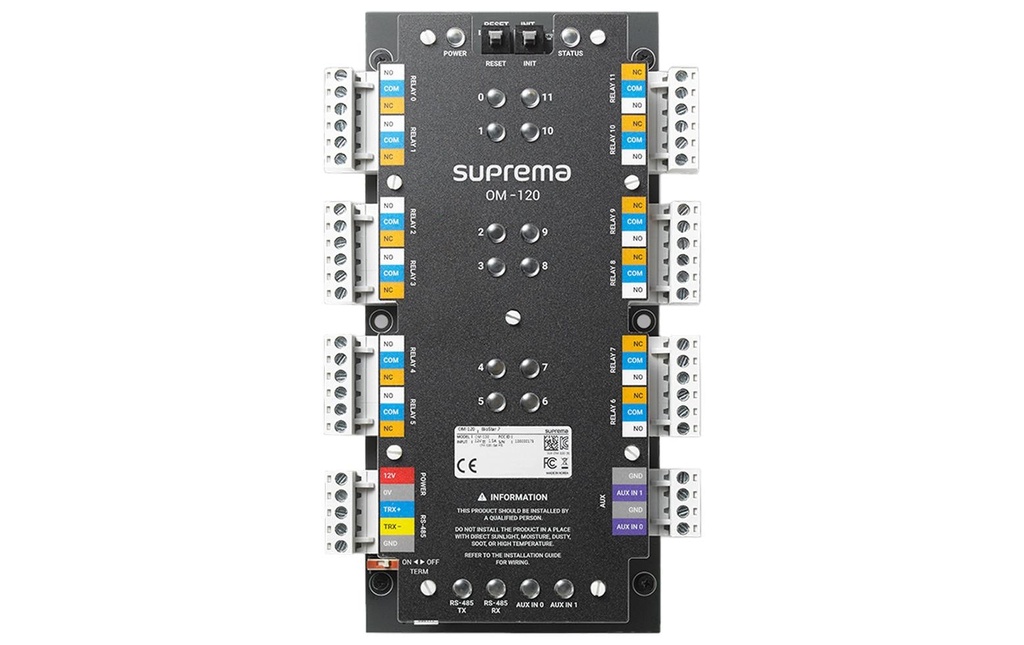Suprema Output Module OM-120 12x sorties de relais