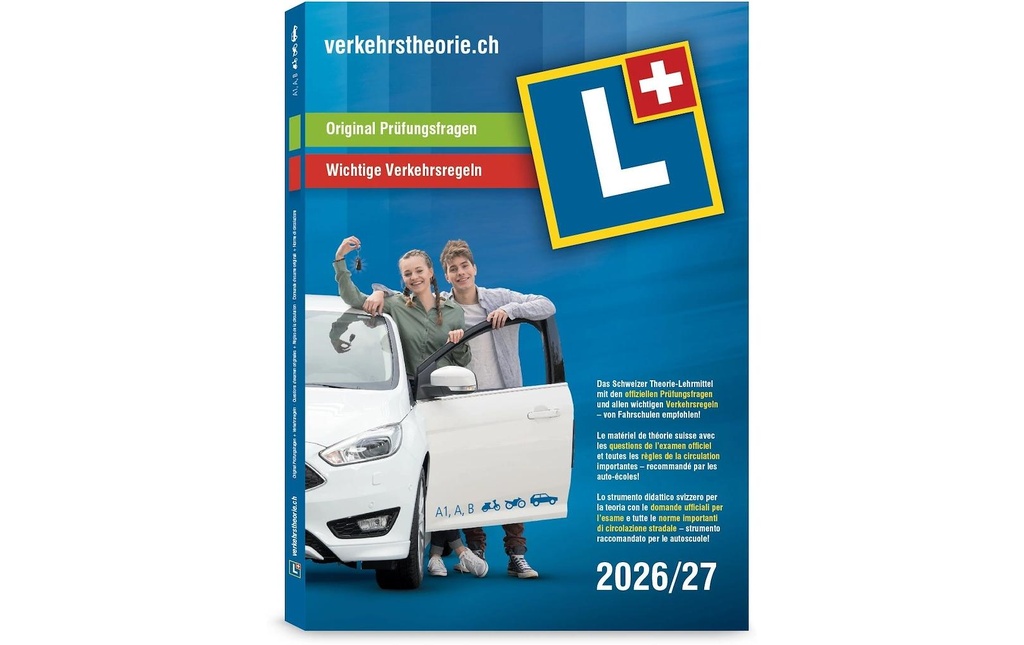 verkehrstheorie.ch 2026/2027 Cat. A + B Cahier d'exercices D/F/I
