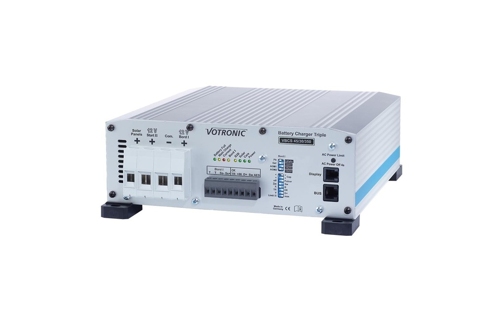 Votronic Contrôleur de charge solaire VBCS 45/30/350 Triple-CI