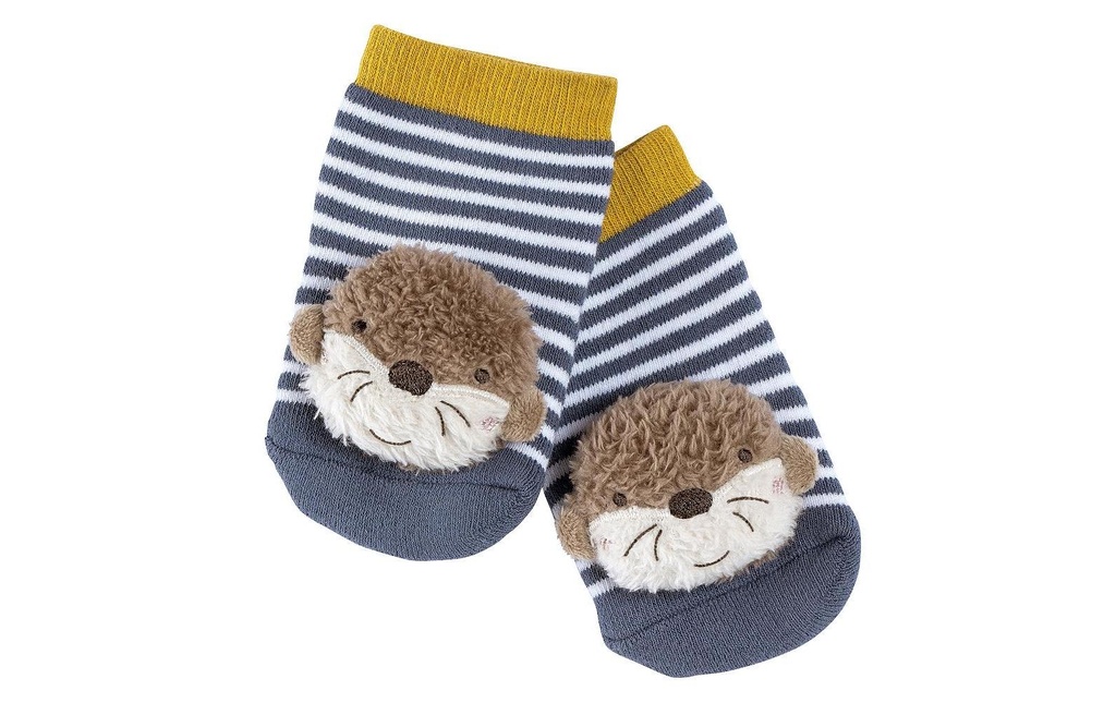 fehn Chaussettes hochet Loutre Theo