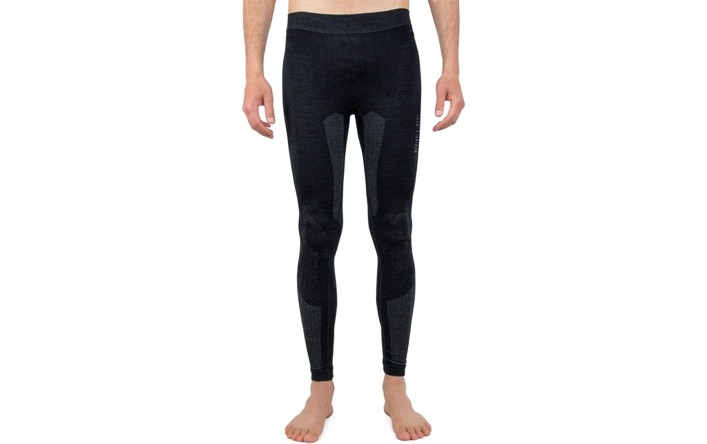 Merino & More Sous-vêtements fonctionnels longs pour hommes M, Noir