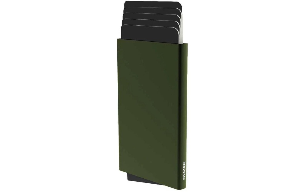 Valenta Cardprotector Alu MagSafe Plus Dark Green
