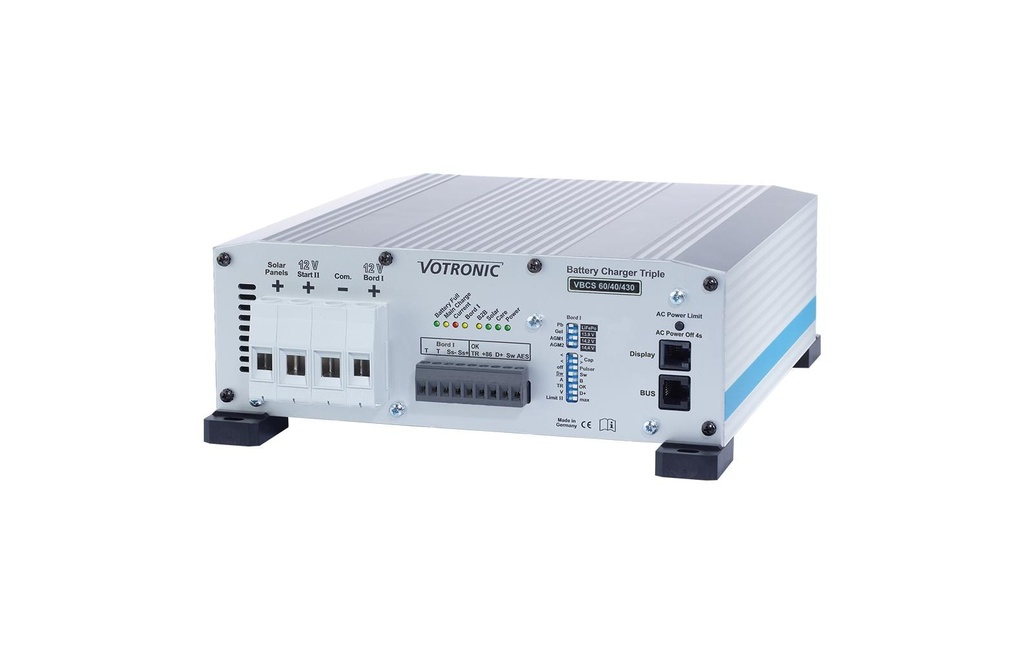 Votronic Contrôleur de charge solaire VBCS 60/40/430 Triple-CI