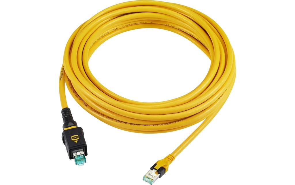 Hanwha Vision Câble de raccordement SPP-C00410EP Jaune 1 Pièce/s