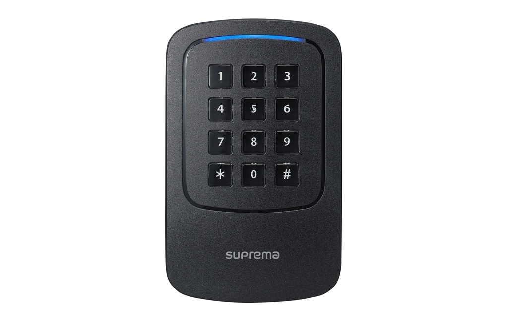 Suprema Lecteur multiple XPass2 XP2-GKDPB avec clavier, PoE