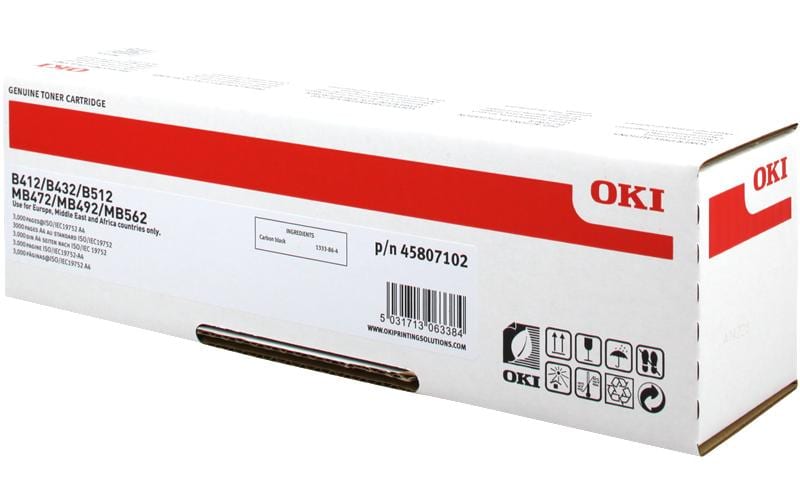 [770458102] OKI Oki toner 45807102 black