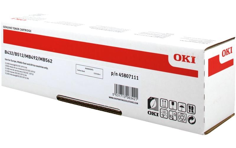 [770458900] OKI Oki toner 45807111 black