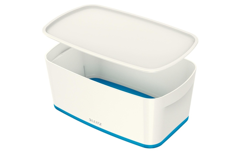 LEITZ MyBox av.couv.5l,blanc/bleu