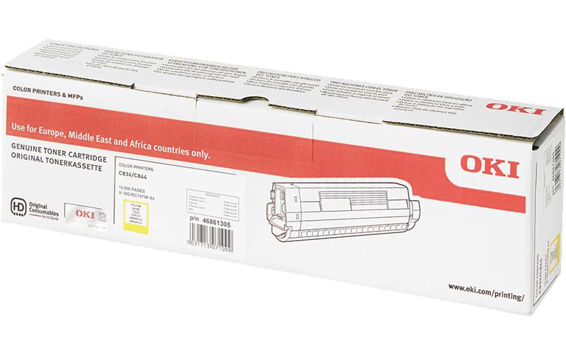 OKI Oki toner 46861305 yellow