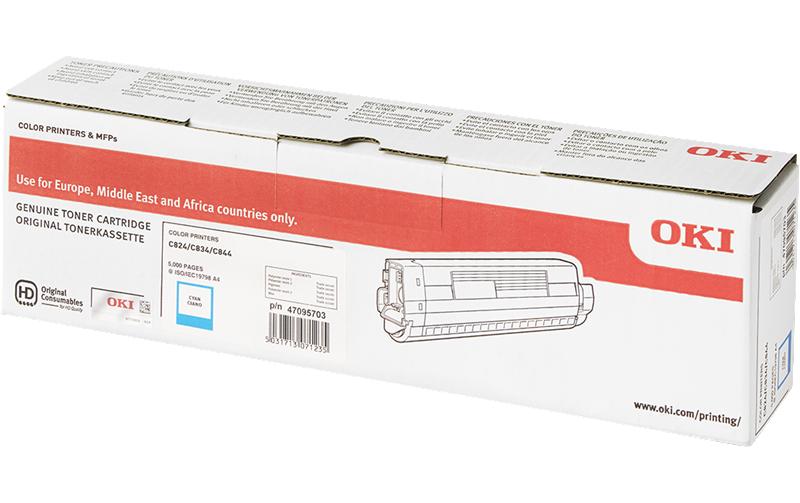 OKI Oki toner 47095703 cyan