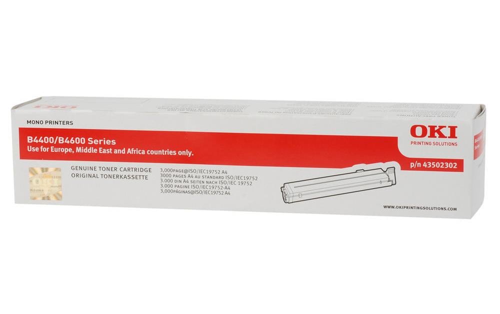 [770502000] OKI Oki toner 43502302 noir