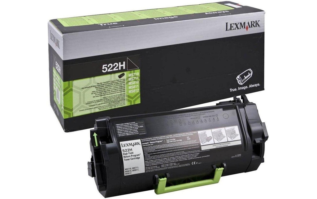 [770522090] LEXMARK Lexmark toner ret. 52D2H00 bk