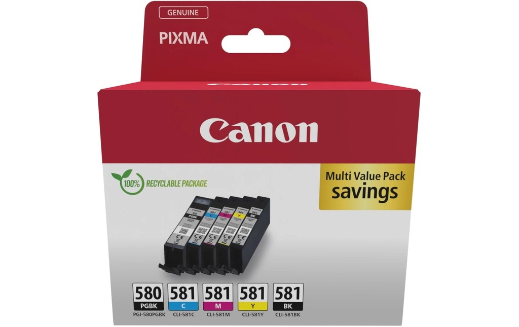 CANON Canon cart. CLI-580/581 mult.
