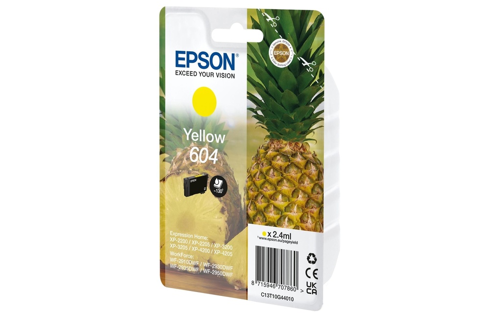 EPSON Epson cart.d'encre 604 yellow