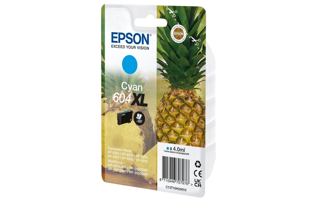 EPSON Epson cart.d'encre 604XL cyan