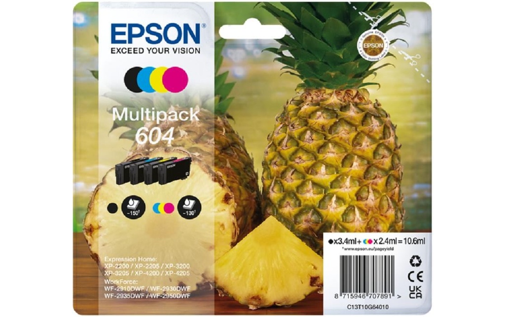 EPSON Epson cartouche 604 bk/c/m/y