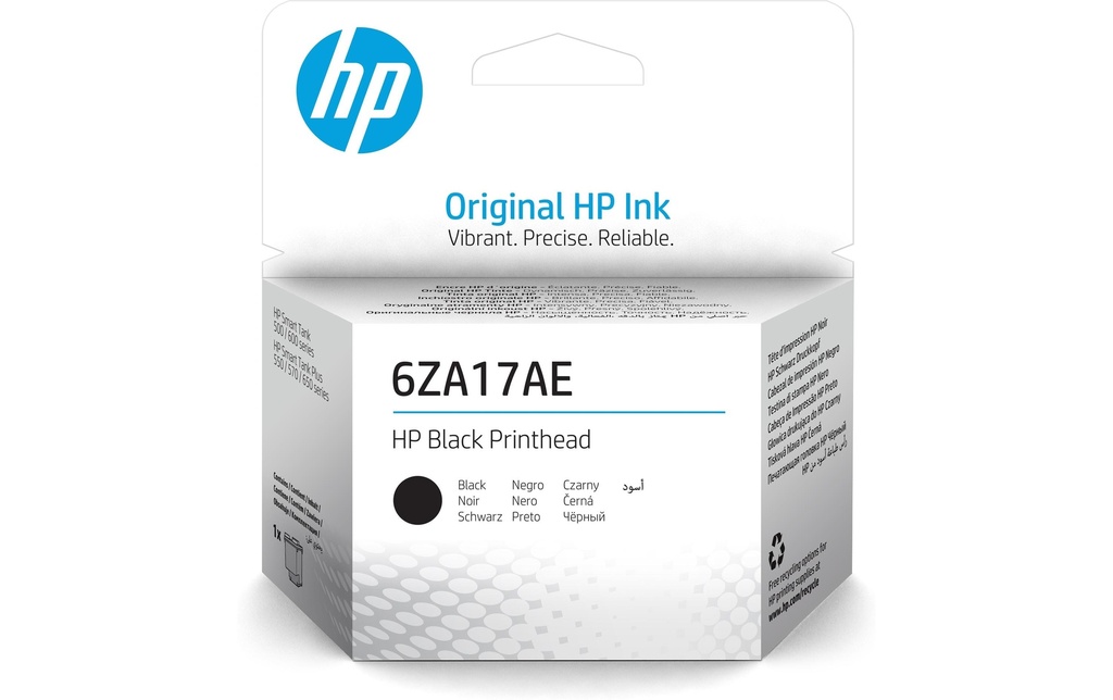 HP HP tête d'impr.6ZA17AE black
