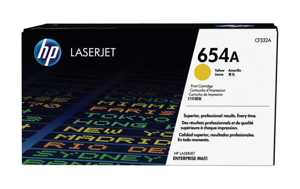 [770652002] HP HP toner 654A yellow