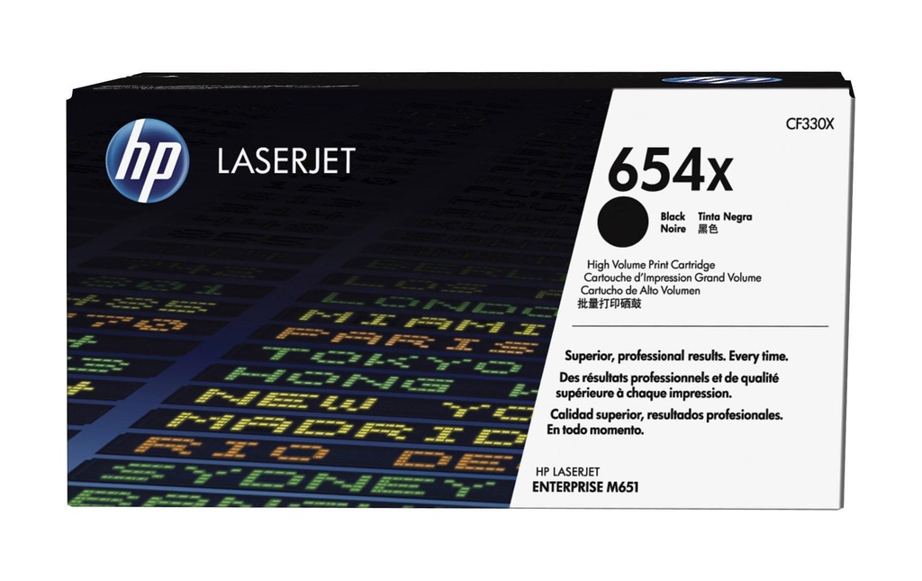 HP HP toner 654X black