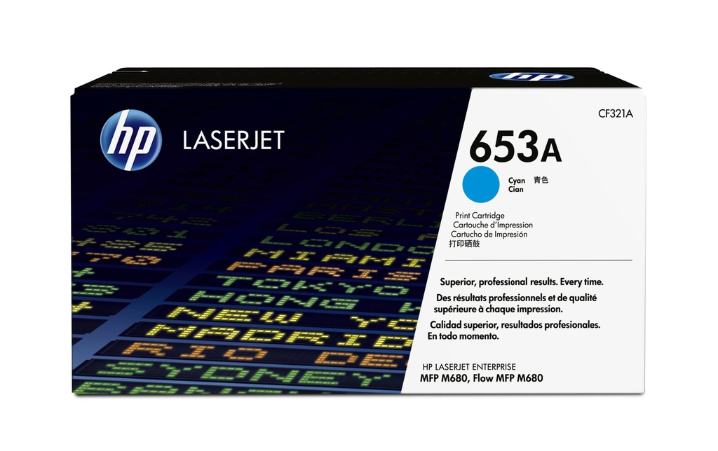 HP HP toner 653A cyan