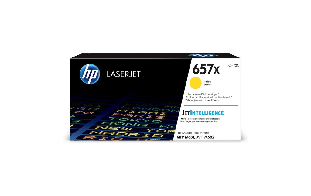 HP HP toner 657X yellow