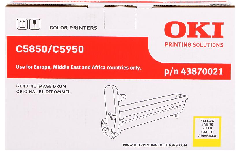 OKI Oki Drum 43870021 jaune