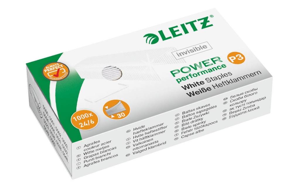 LEITZ Agrafes 24/6 (1000 pces)