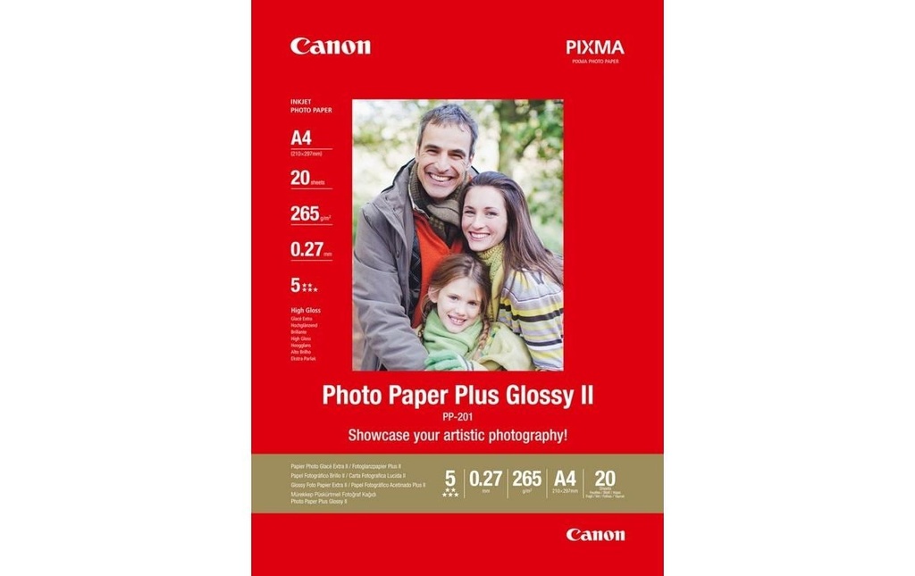 CANON Canon Photo Paper PP-201 A4 (20 pces)