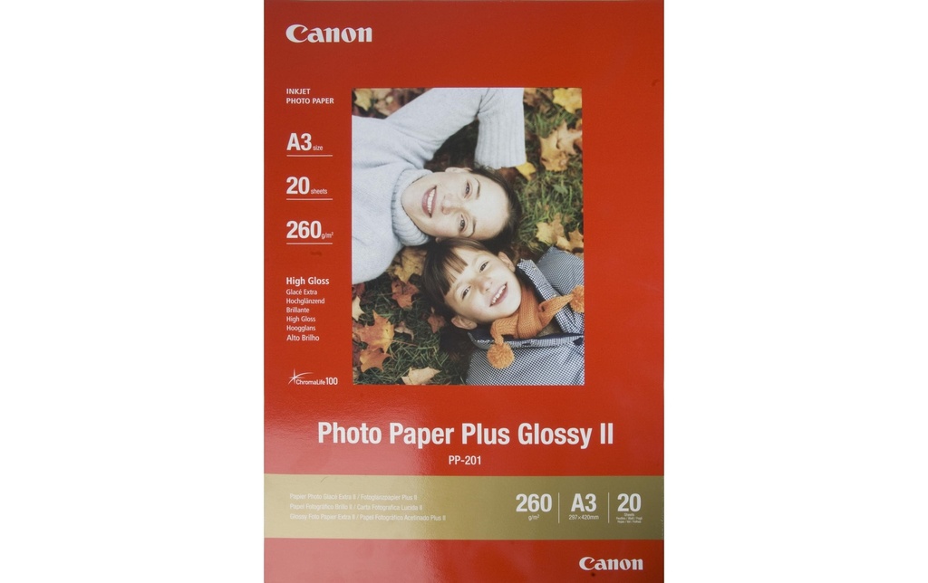 CANON Canon Photo Paper PP-201 A3 (20 pces)