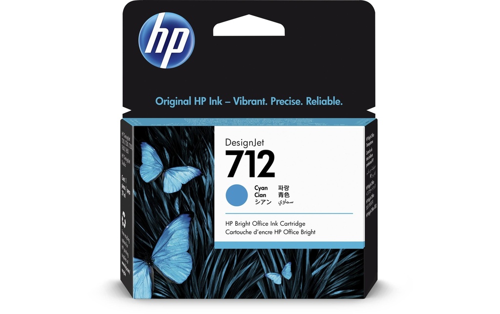 HP HP cart.d'encre 712 3ED67A cy