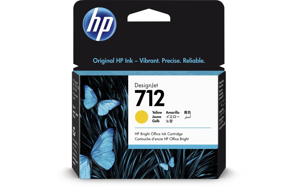 HP HP cart.d'encre 712 3ED69A ye