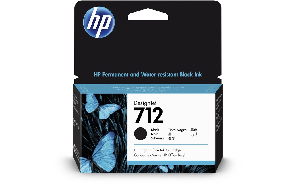 HP HP cart.d'encre 712 3ED70A bk