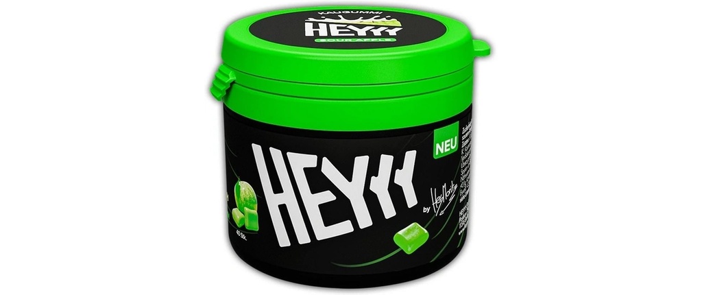 HeyyyGum Chewing-gum Gum Sour Apple 68 g