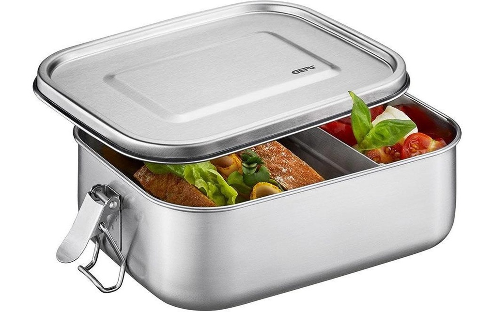 GEFU Boîte casse-croûte Endure Argent, 1000 ml