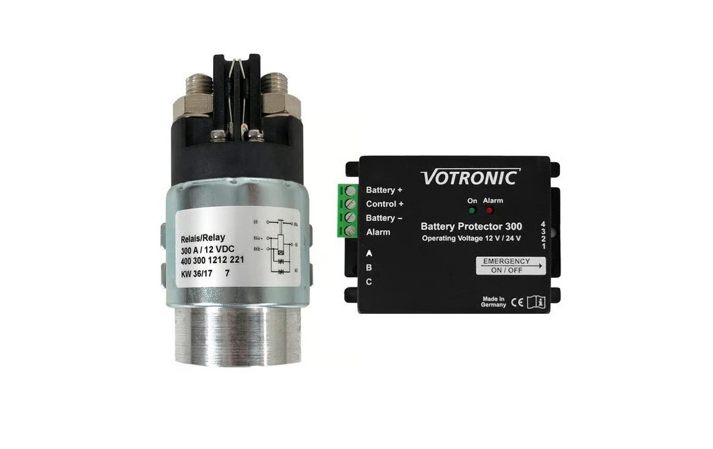 Votronic Dispositif de protection Contrôleur de batterie 300 12 V/24 V 65 A