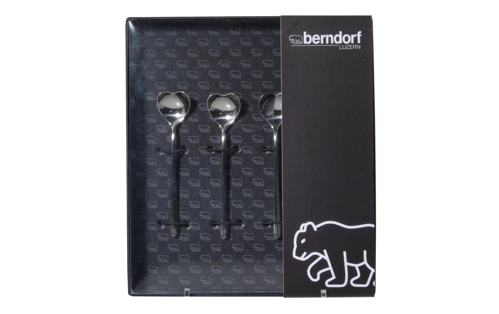 Berndorf Cuillère à expresso 4 pièces, Argenté