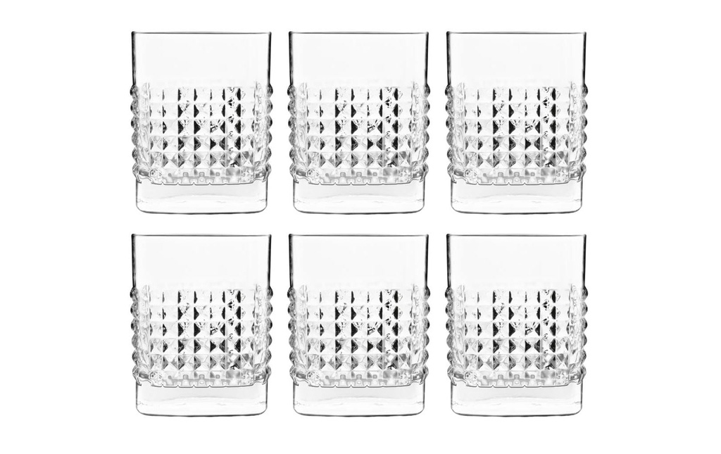 Luigi Bormioli Verre à whisky Mixology Elixir 38 cl, 6 pièces. Transparent