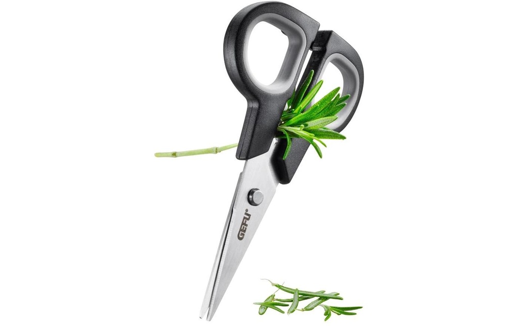 GEFU Ciseaux à herbes Botanico Noir