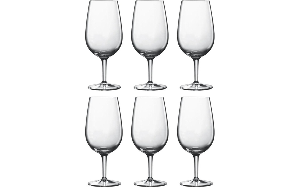 Luigi Bormioli Service de verres à vin DOC 41 cl, 6 pièces, Transparent
