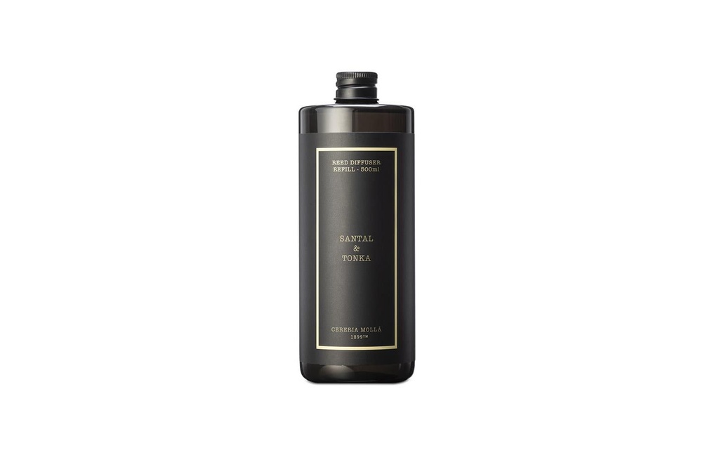 Cerería Mollá Recharge Santal & Tonka 500 ml
