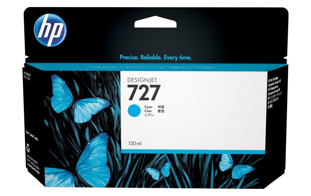 HP HP cartouche d'encre 727 cyan