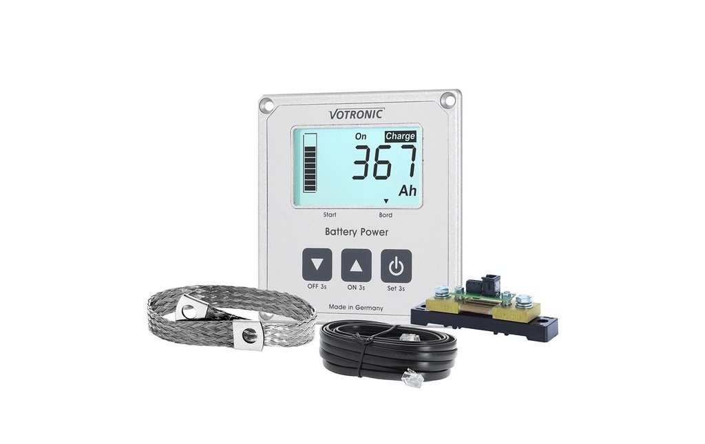 Votronic Ordinateur à piles LCD 400 S