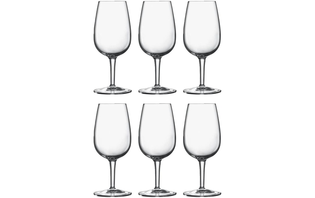 Luigi Bormioli Service de verres à vin DOC 21.5 cl, 6 pièces, Transparent