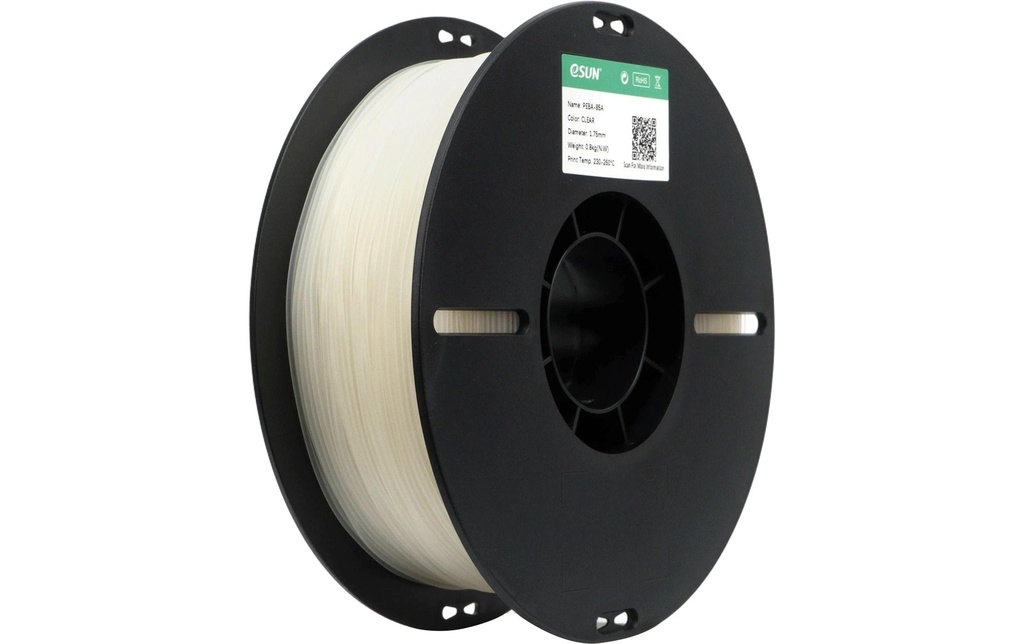 eSun Filament PEBA-85A Transparent 1.75 mm 0.8 kg