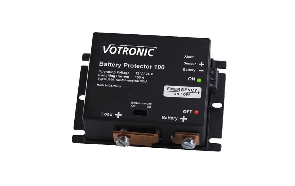 Votronic Dispositif de protection Contrôleur de batterie 100 12 V/24 V 100 A