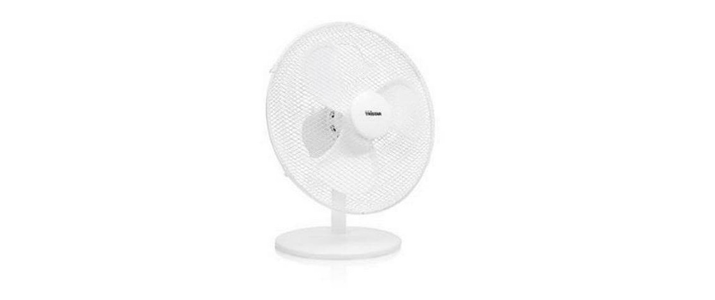 Tristar Ventilateur de table Blanc