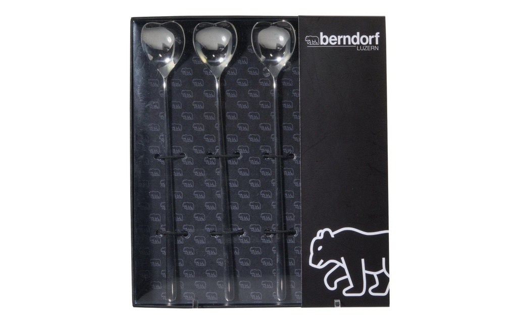 Berndorf Cuillère à soda Sweetheart 4 pièces, Argenté