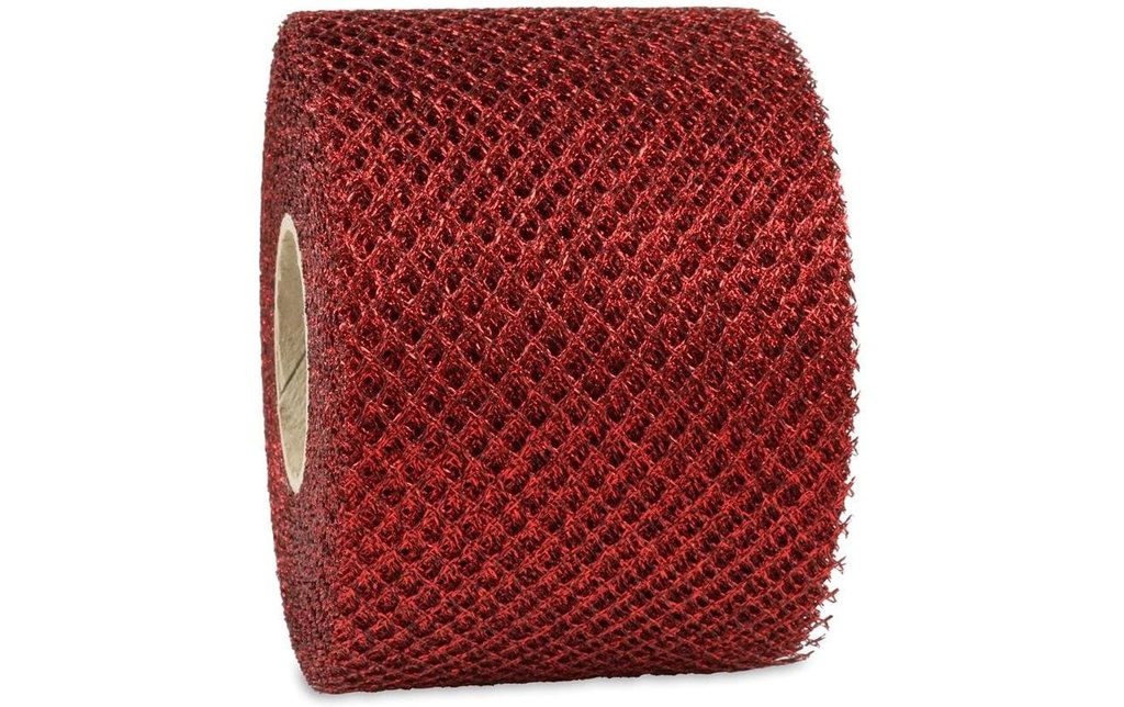 Pattberg Ruban cadeau Siena 7.2 cm x 20 m, rouge