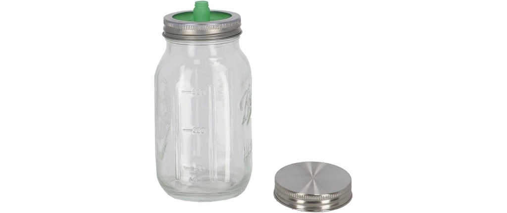 Esschert Design Bocal de conservation et de fermentation S 400 ml, 1 Pièce/s