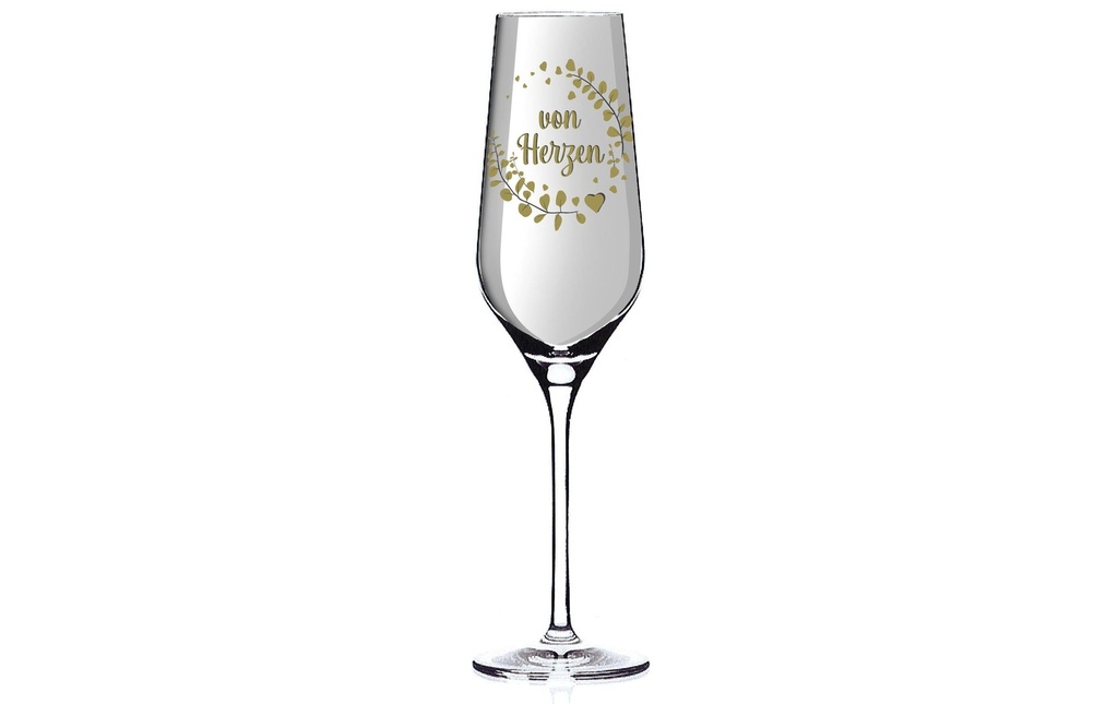 Wate Flûte à champagne de cœur
